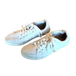 Taos Star Women's Lace Up‎ Sneaker - Iconic Canvas Style - White - Size 9M